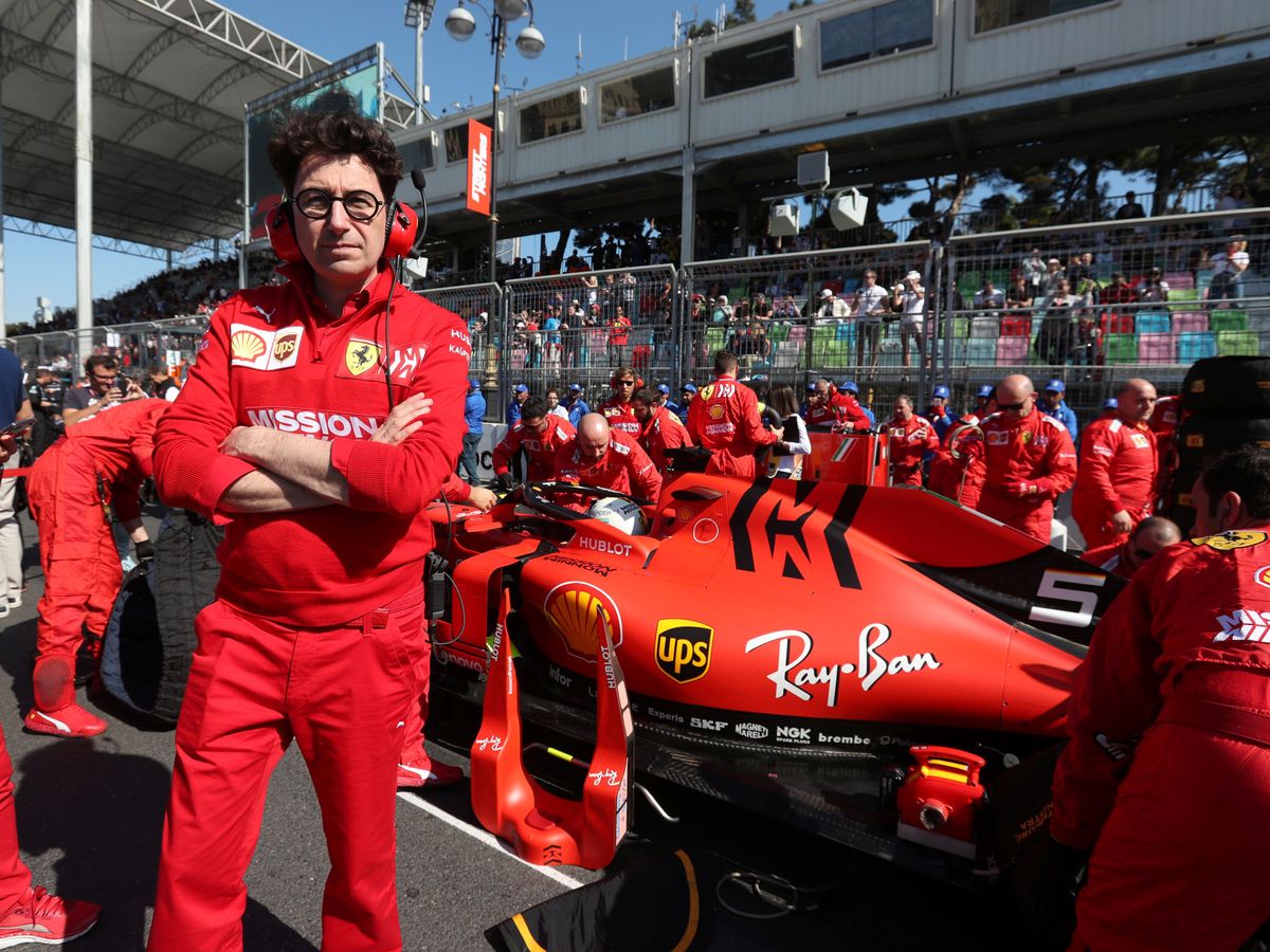 Foto: Mattia Binotto y Ferrari afrontan la contraofensiva de los equipos al cierre de la FIA de la investigación de sus unidades de potencia (REUTERS)