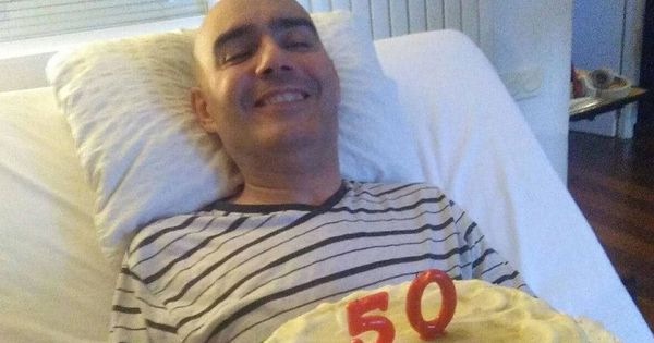 Foto:  Imagen de Luis de Marcos, el enfermo de esclerosis que luchó por legalizar la eutanasia.