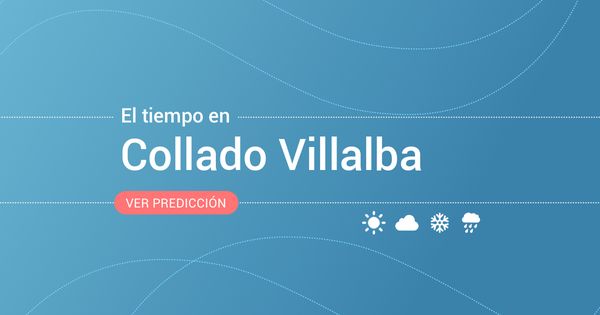 Parcialmente sílaba Y así Previsión meteorológica en Collado Villalba: alerta amarilla por vientos