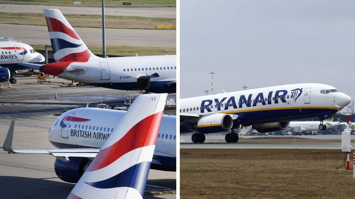 Cientos de vuelos cancelados por Covid-19: las opciones de British, Lufthansa y Ryanair