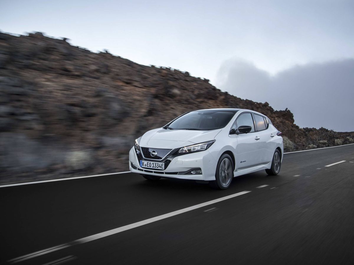 Foto: El Nissan Leaf es líder del mercado europeo de vehículos eléctricos desde su lanzamiento en 2010. 
