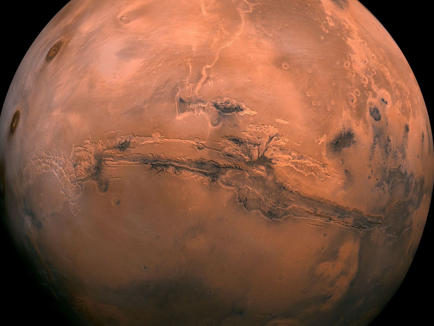 En Marte existe un lago subterráneo y salado bajo una capa de hielo (Foto: EFE)