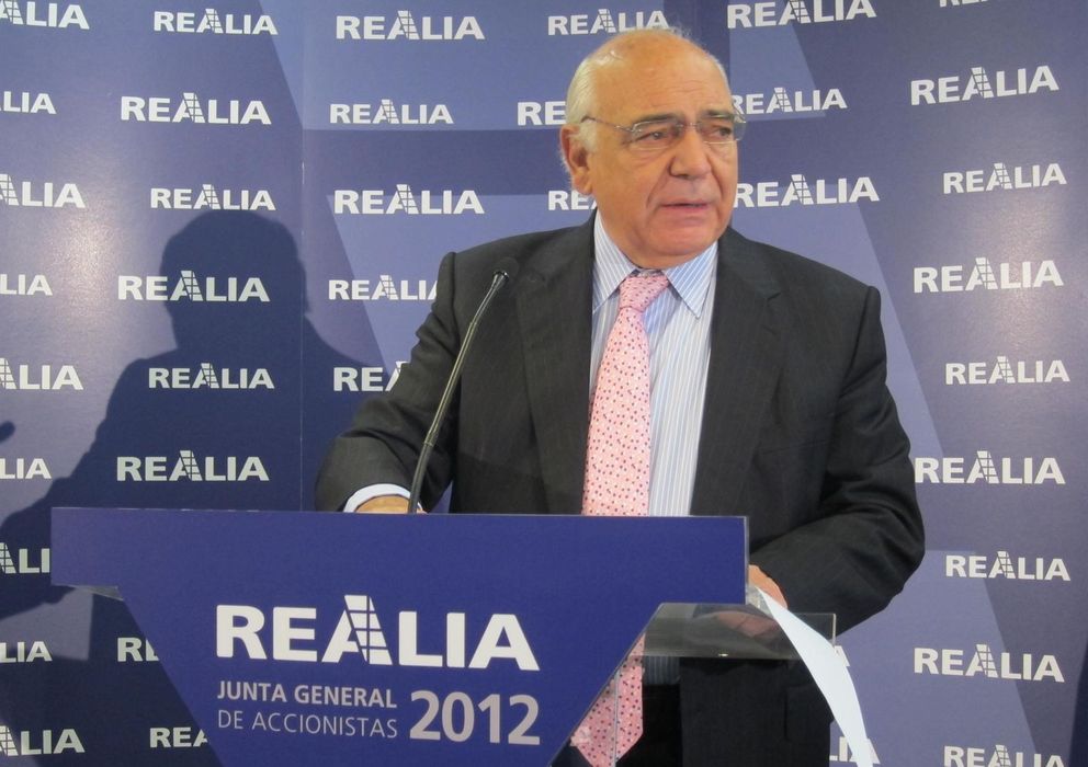 Foto: El presidente de Realia, Ignacio Bayón (EFE)