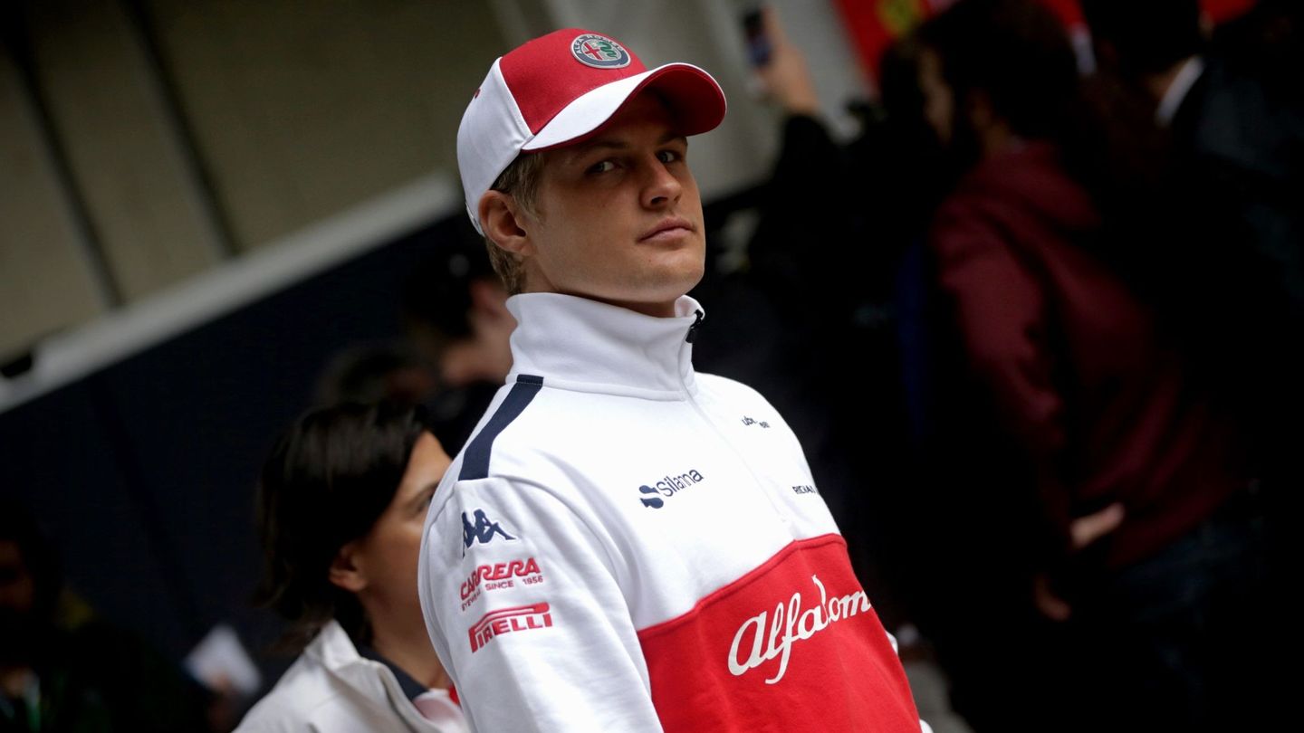 Marcus Ericsson (Sauber) en el circuito de Interlagos. (EFE)