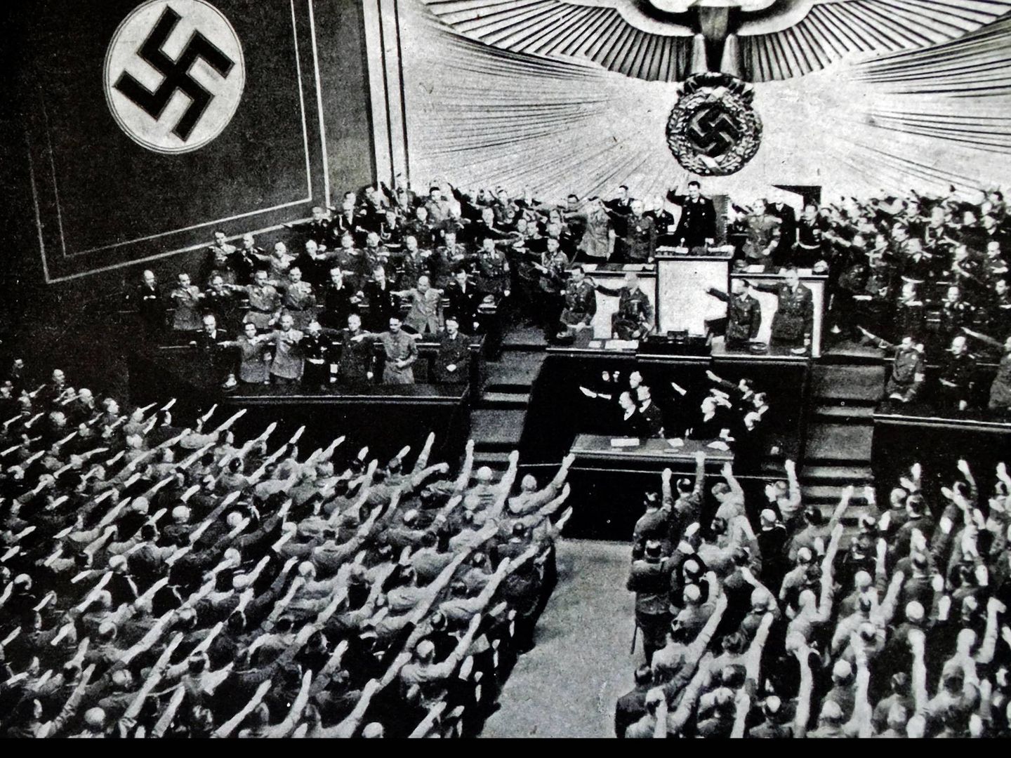 Hitler en el Reichstag de 1939