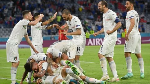 Italia domina a Bélgica (1-2) en un trepidante partido y se cita con España en Wembley 