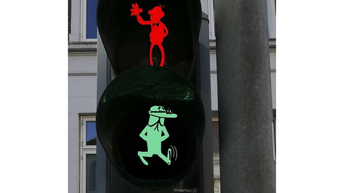 Estas son las calles en las que Barcelona lucirá semáforos de Mortadelo y Filemón en honor a Ibáñez