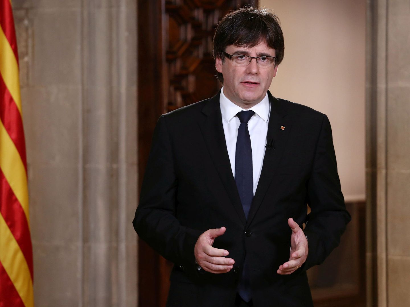 El presidente de la Generalitat, Carles Puigdemont. (Reuters)