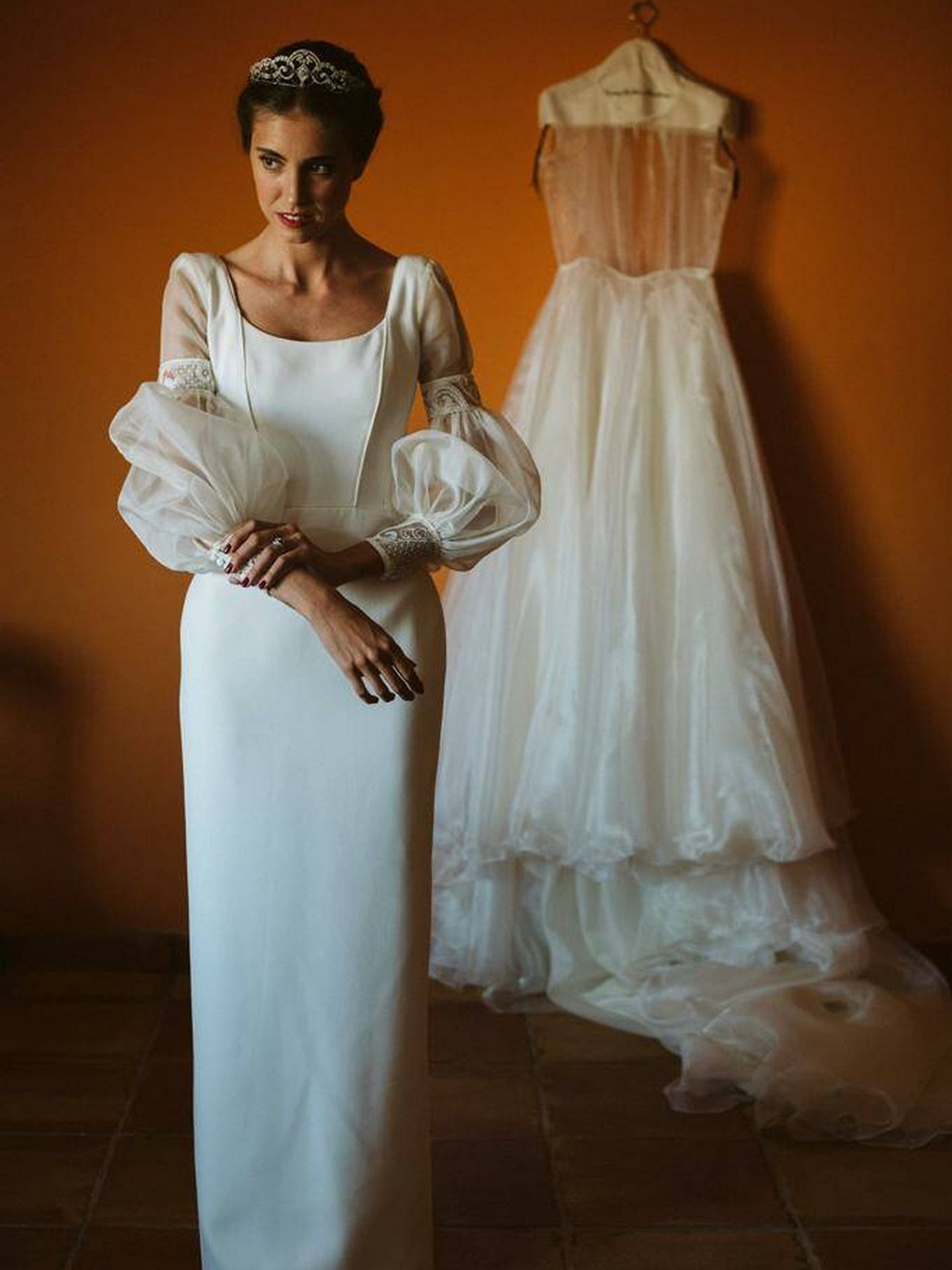 El vestido de novia de Casilda creado por From Lista With Love. (Plataforma)