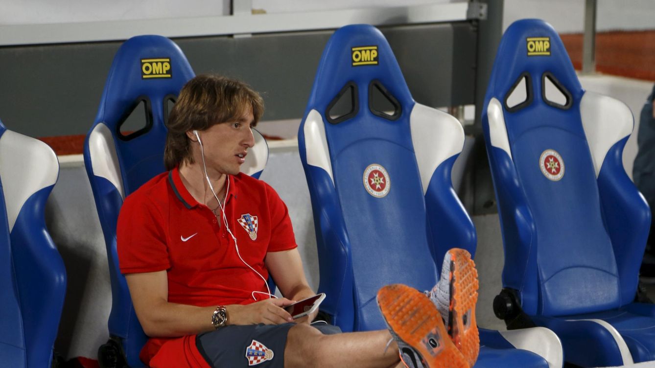 Foto: La baja de Modric hizo al Madrid perder fiabilidad el curso pasado (Reuters).