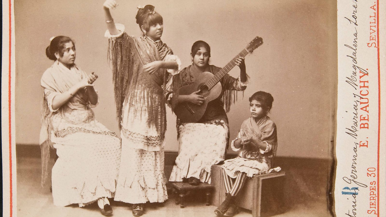 Foto: Pieza de la colección 'Patrimonio Flamenco' que se expondrá en la Biblioteca Nacional.