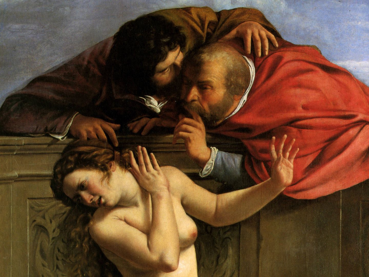 'Susana y los viejos' (1610), Artemisia Gentileschi. 