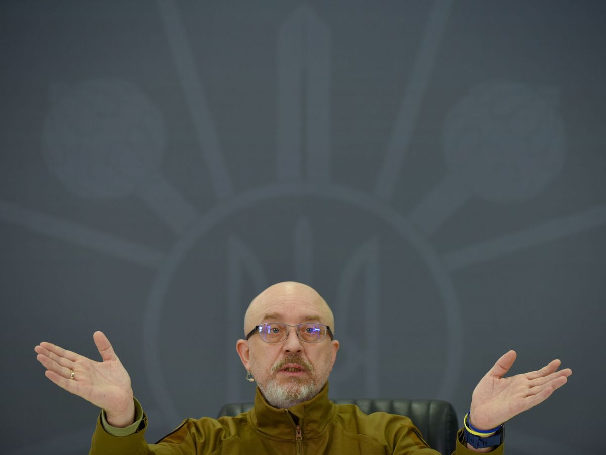 Foto: El todavía ministro de Defensa ucraniano, Oleksii Reznikov. (EFE/Oleg Petrasyuk)