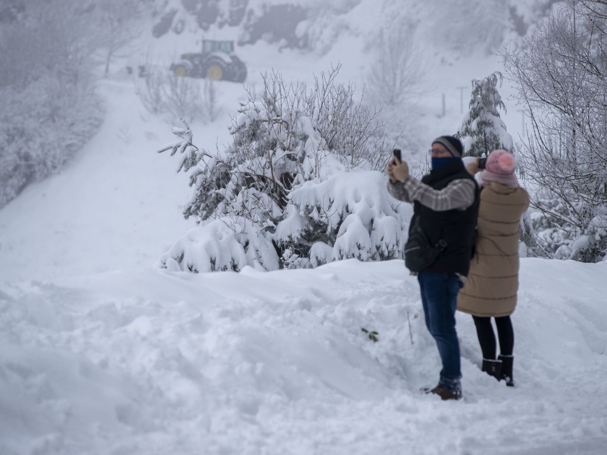 El temporal de frío y nieve deja a Europa con los termómetros en mínimos