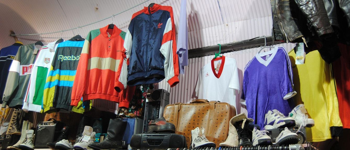 En el Stables Market se concentran los puestos de ropa y artículos 'vintage'