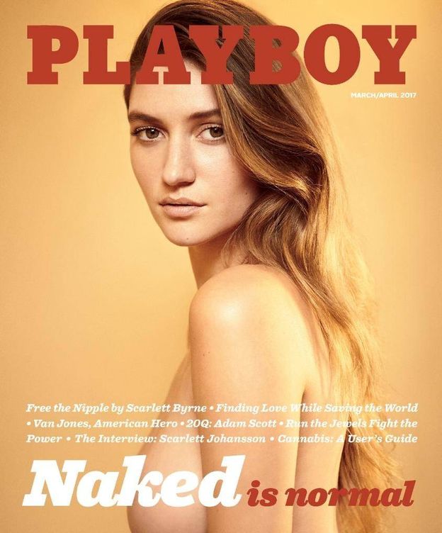 Foto: La próxima portada de Playboy, con la modelo Elizabeth Elam