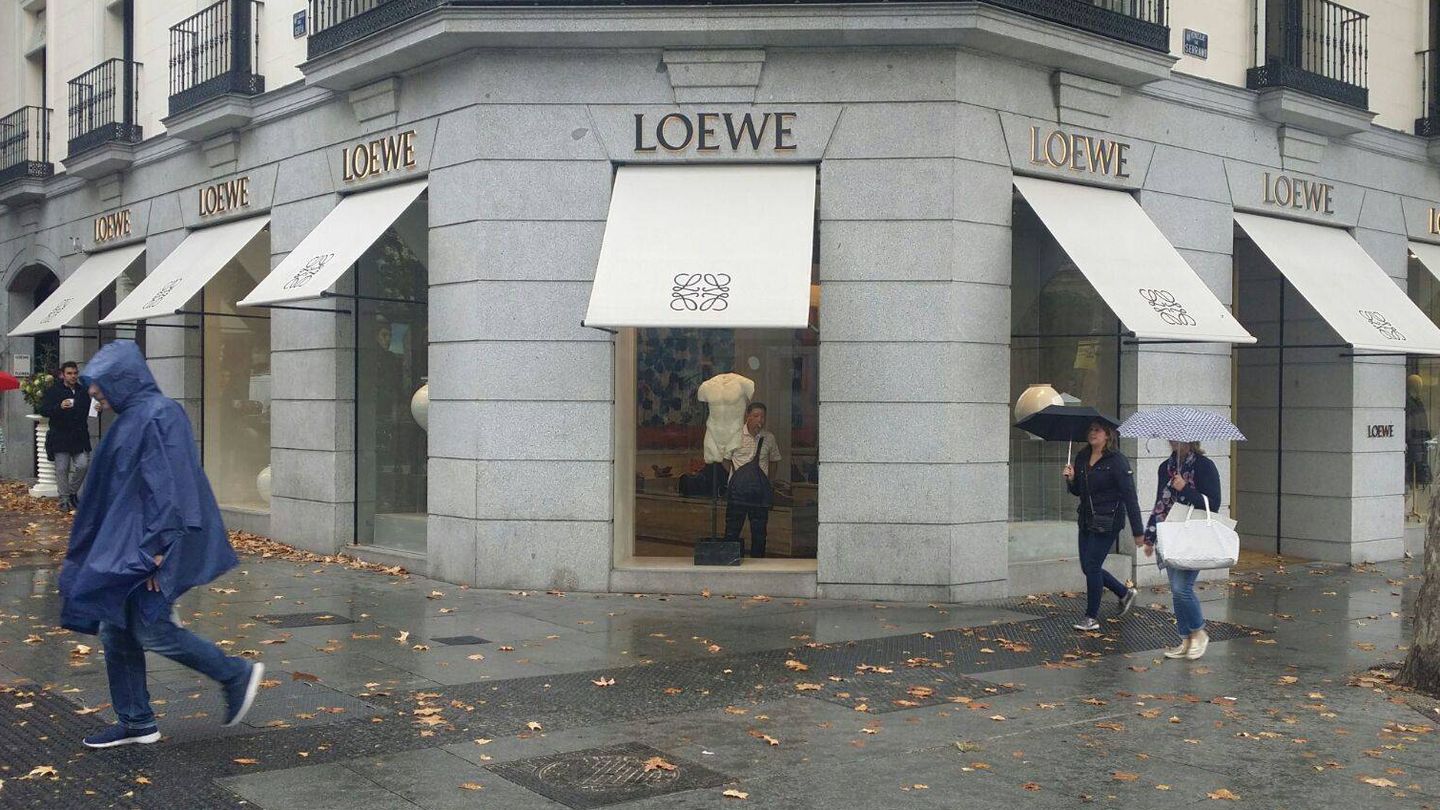 Tienda de Loewe en Madrid. (USO)