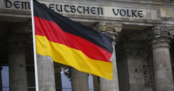 Foto: Una bandera alemana. (Reuters)