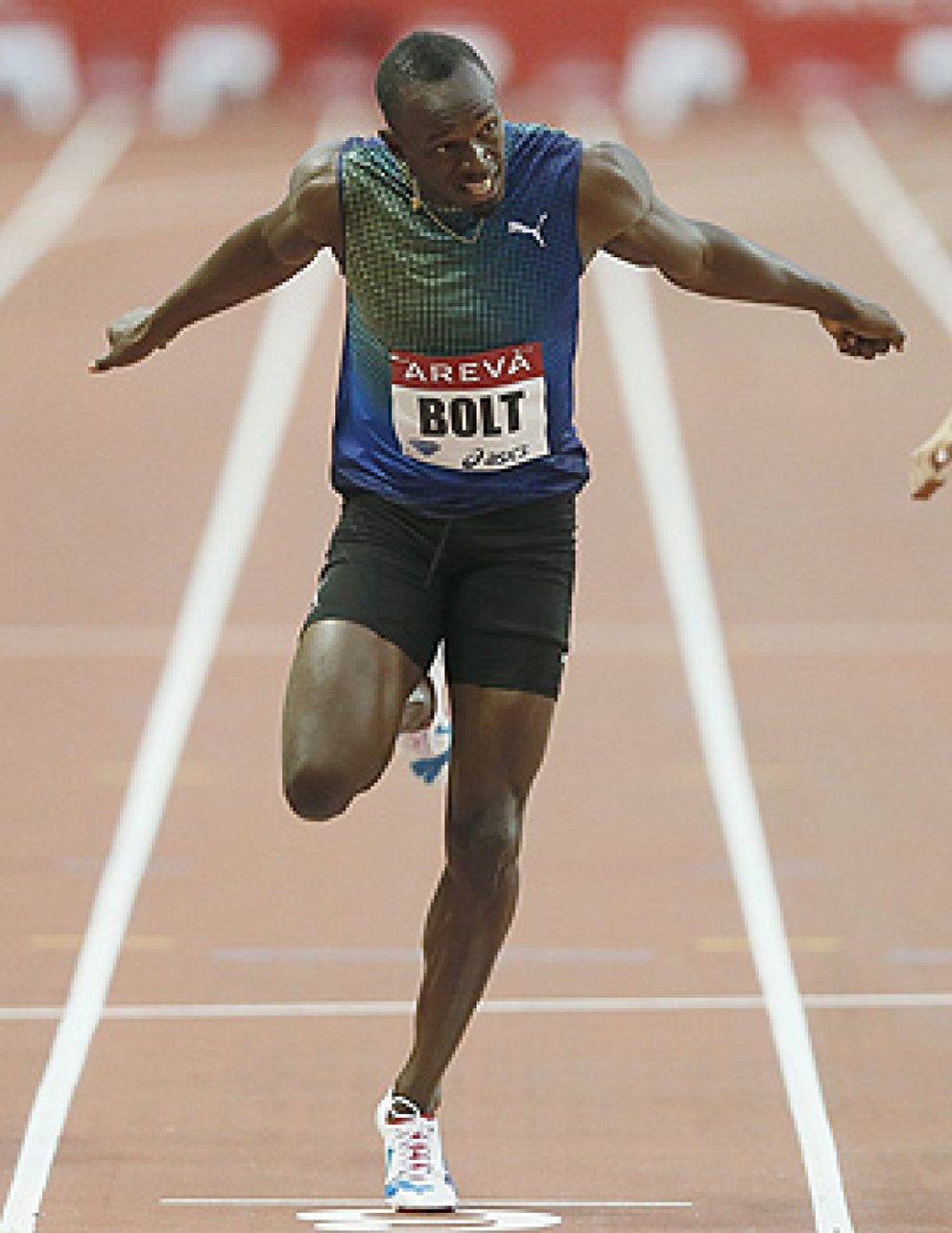 Foto: Usain Bolt contesta a Tyson Gay y firma la mejor marca mundial del año en los 200 metros