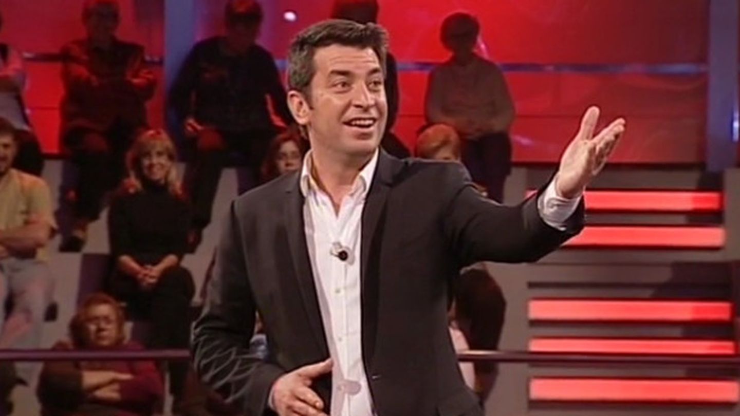 El presentador Arturo Valls en '¡Ahora caigo!'.