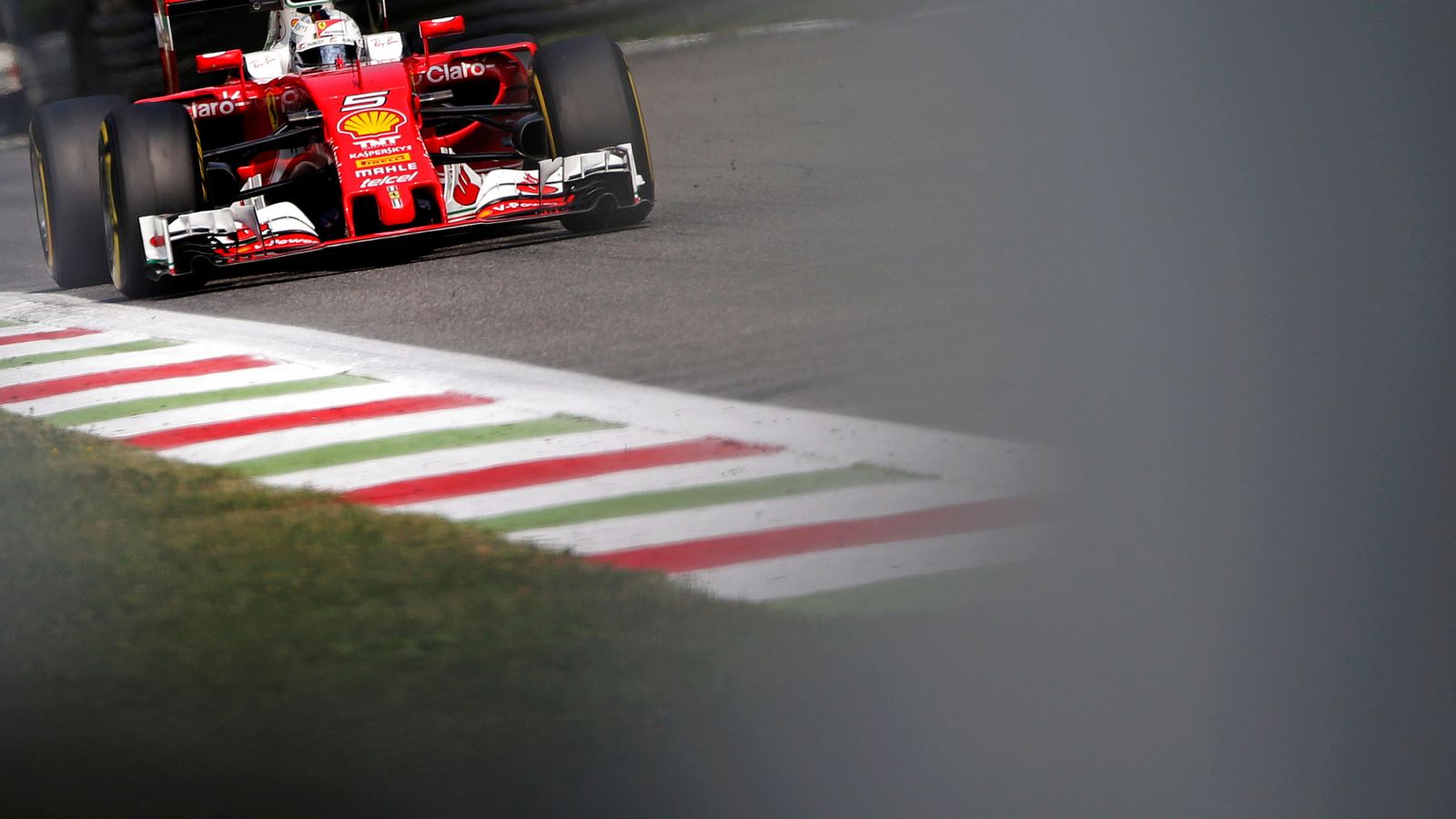 Foto: Sebastian Vettel, este viernes en Monza.