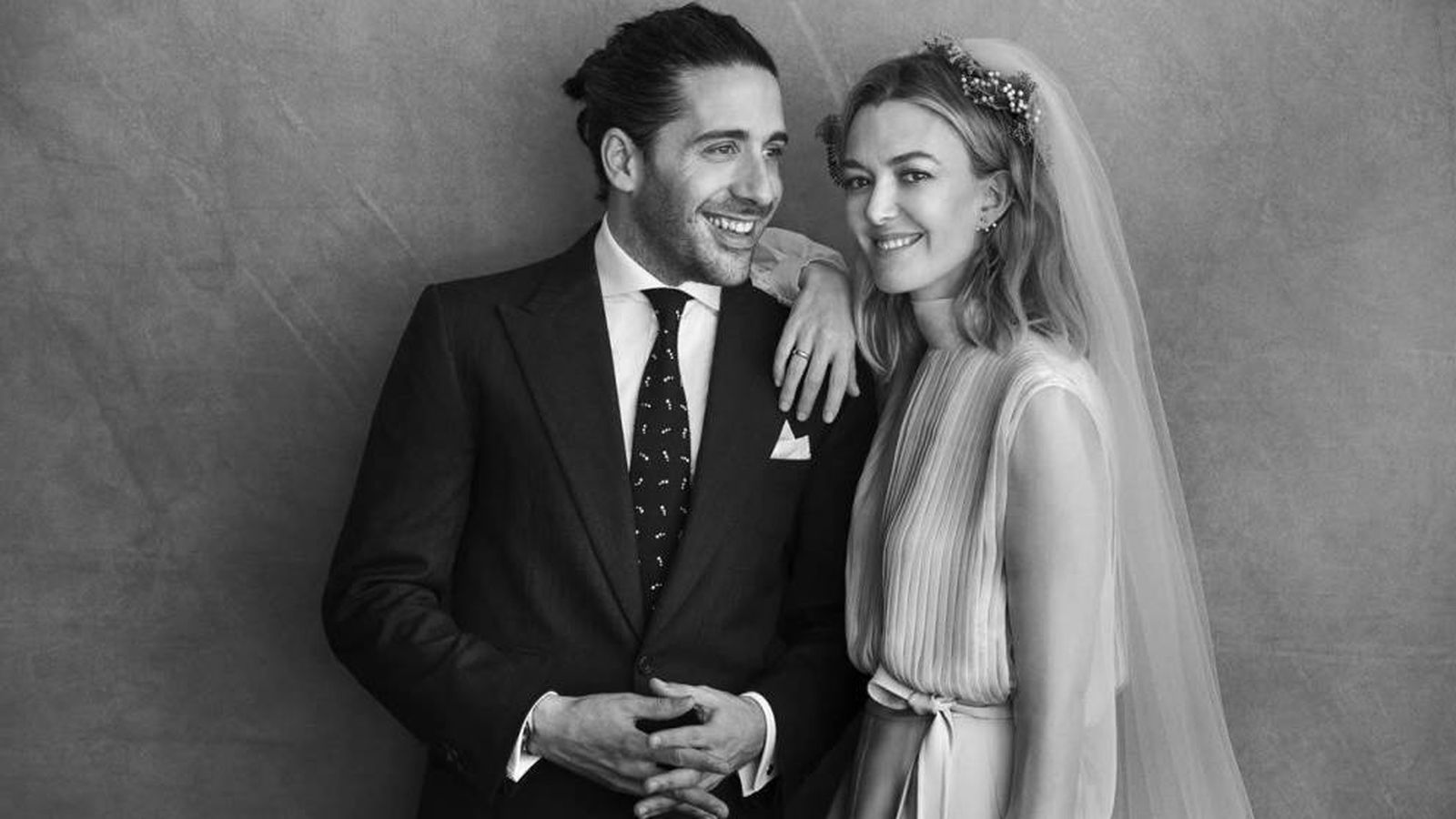 Foto: Carlos Torretta y Marta Ortega, en su boda. (Peter Lindbergh)
