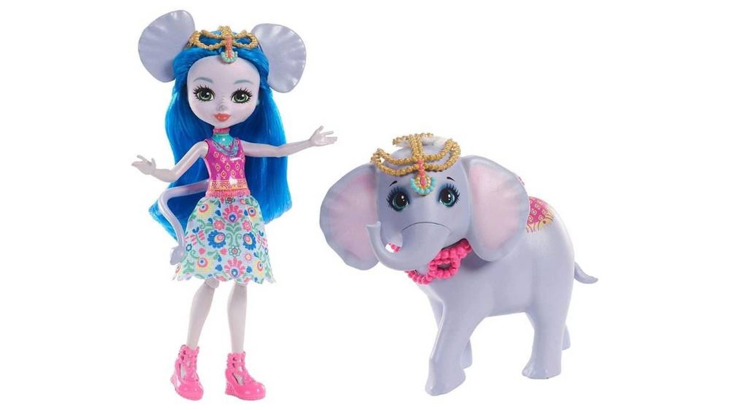 Muñeca Enchantimals Ekaterina Elephant con mascota Mattel