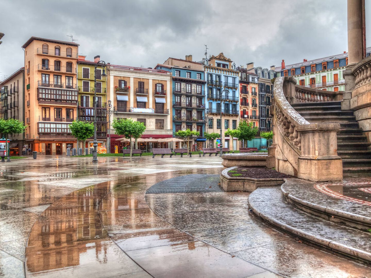 Plaza del Castillo, Pamplona. (iStock)