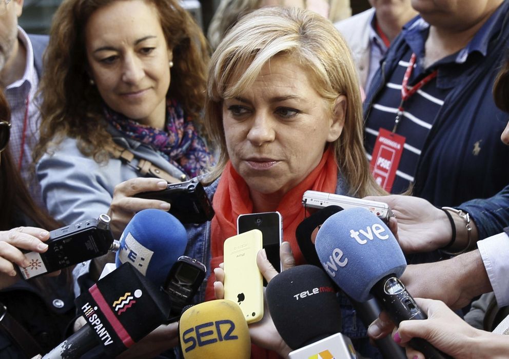 Foto: La cabeza de lista del PSOE a las elecciones europeas, Elena Valenciano. (Efe)