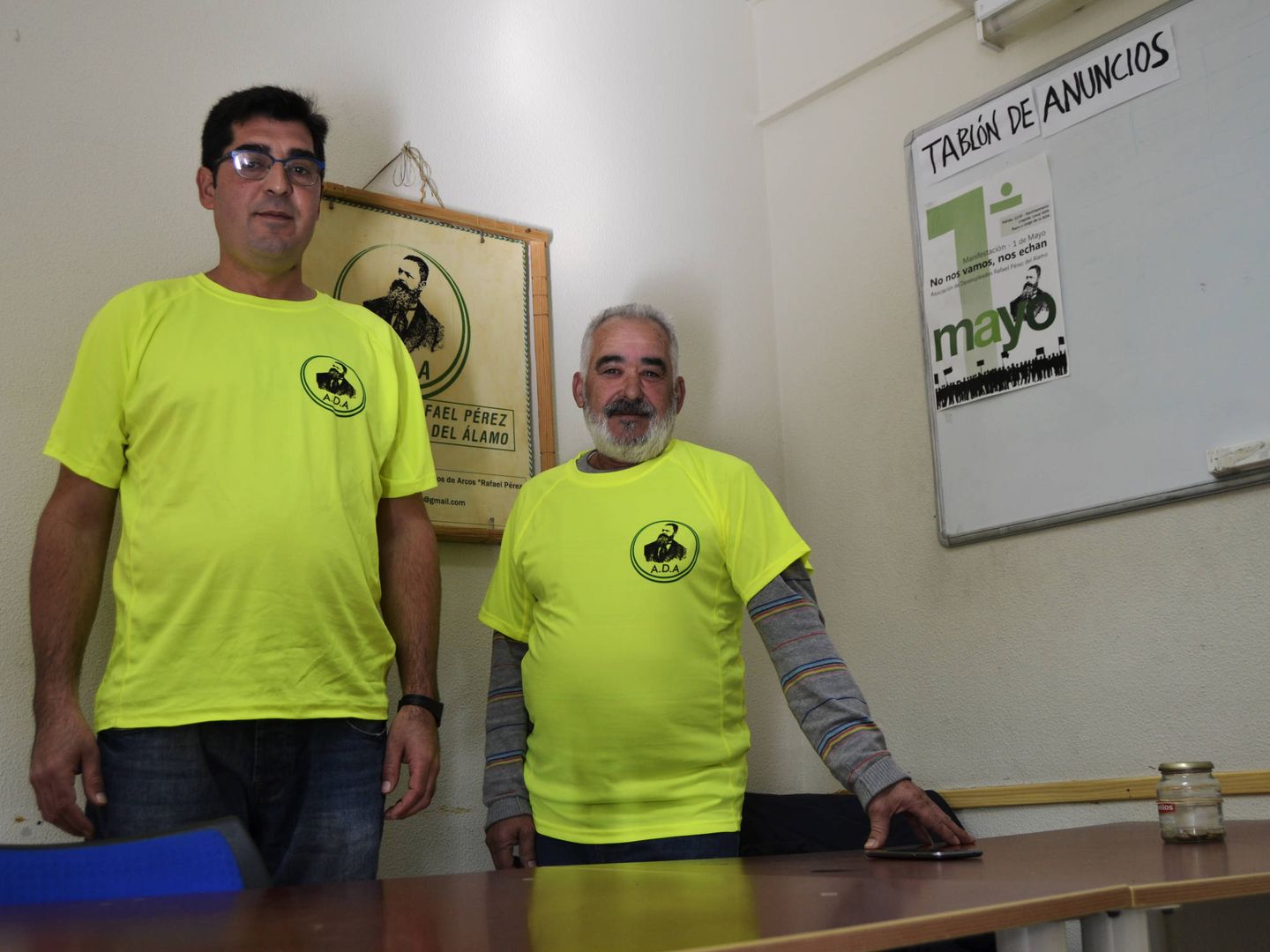 José Antonio y Miguel, desempleados de Arcos de la Frontera. (M.Z.)