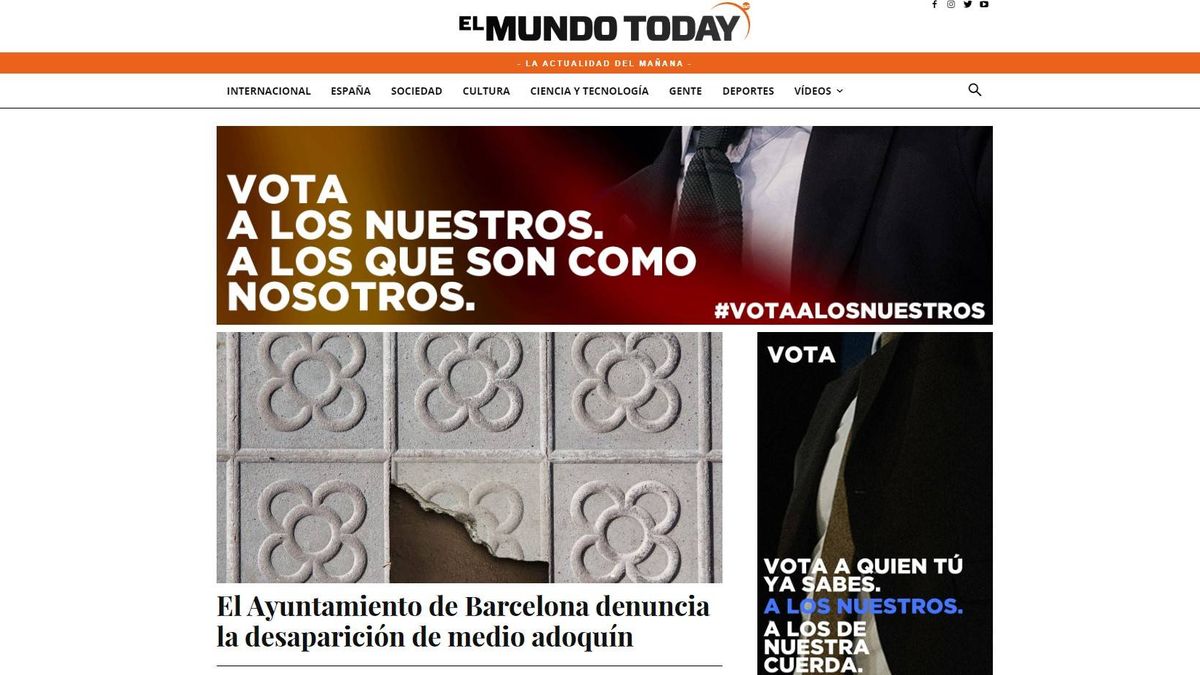 El troleo de 'El Mundo Today' al PP con anuncios falsos que cabrea a Génova