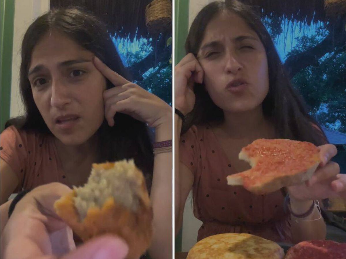 Foto: Una española de viaje por Indonesia visita un restaurante español: "Quiero llorar" (TikTok/@dafnemochilera)