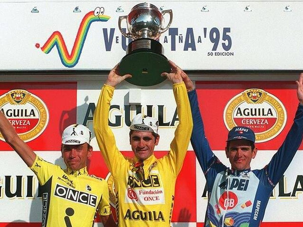 Foto: Jalabert no tuvo rival en la Vuelta a España de 1995.