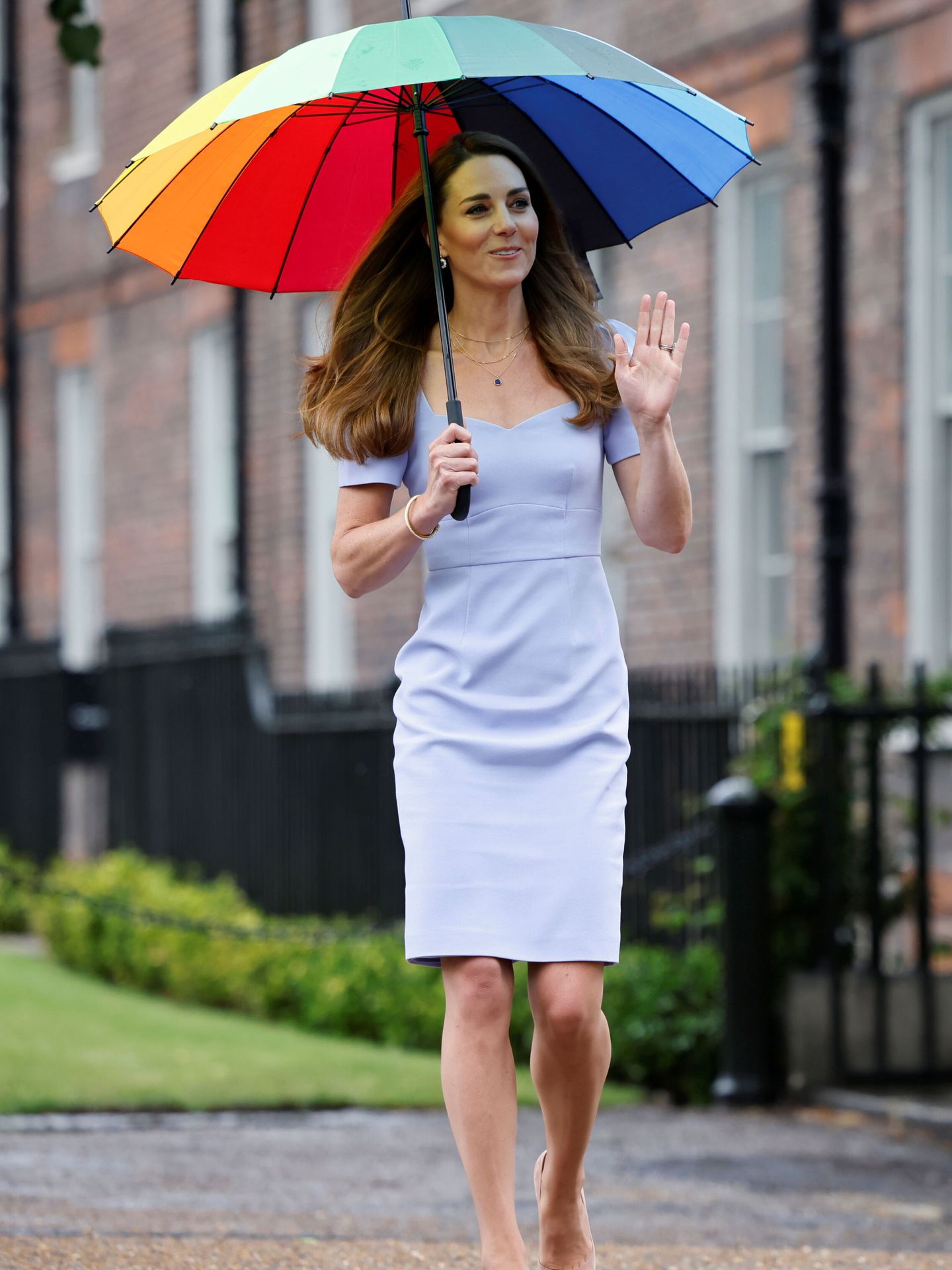 Kate Middleton, en uno de sus últimos compromisos oficiales. (Reuters)