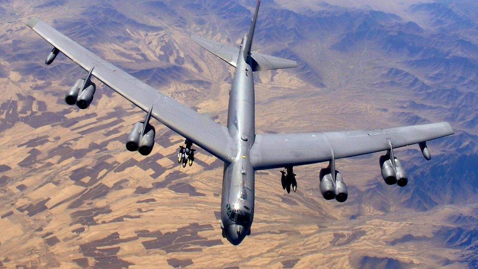 Foto: El bombardero B-52. (Foto: USAF)