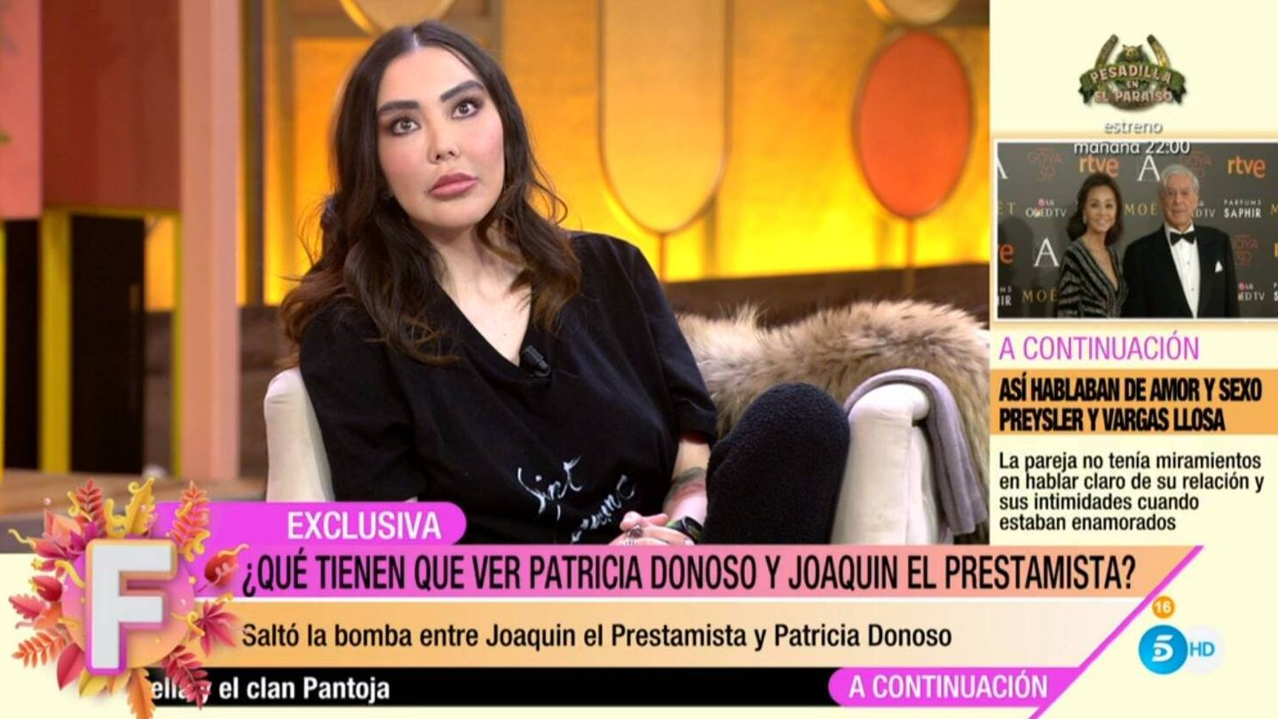 Patricia Donoso en 'Fiesta'. (Mediaset España)