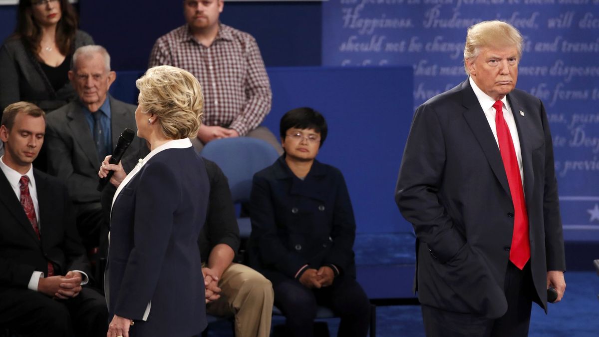 Trump sale vivo del segundo debate