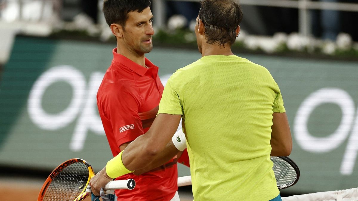 Los piropos de Djokovic a Nadal tras perder contra él en Roland Garros