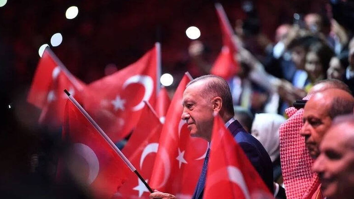 Recep Tayyip Erdoğan inaugurando los Juegos de Solidaridad Islámica 2021 en Konya. (Wikimedia Commons)