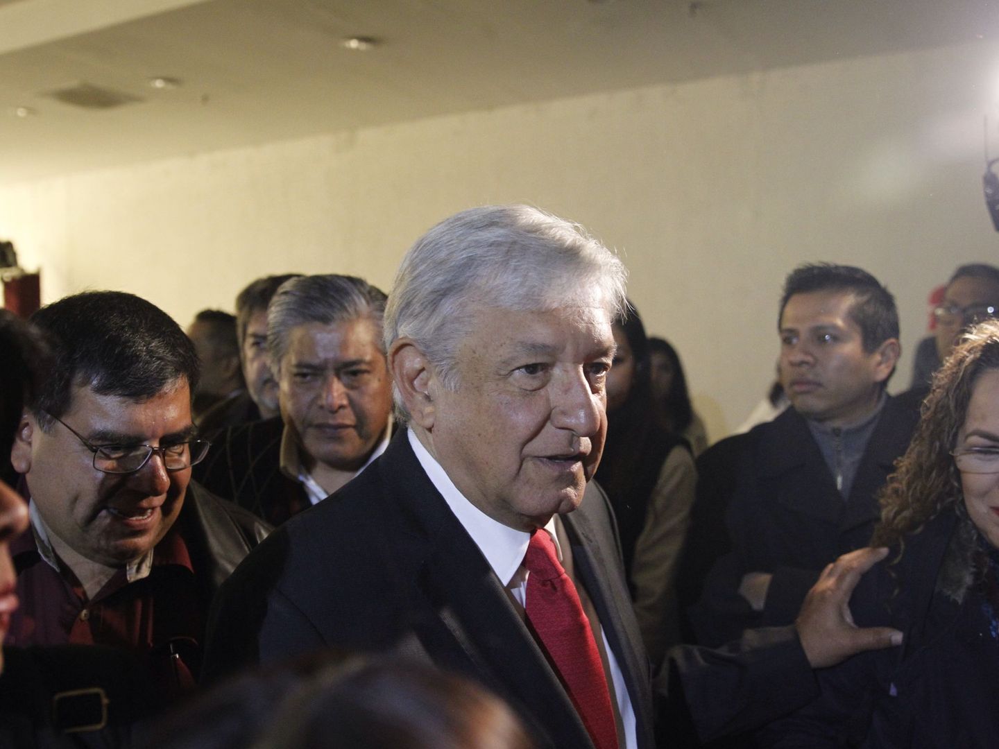 El candidato del partido Movimiento Regeneración Nacional, Andrés Manuel López Obrador. (EFE)