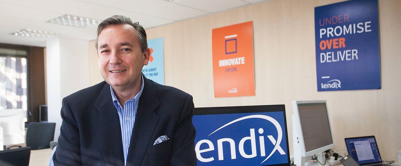 Grégoire de Lestapis, CEO de Lendix en España. (Foto: Enrique Villarino)