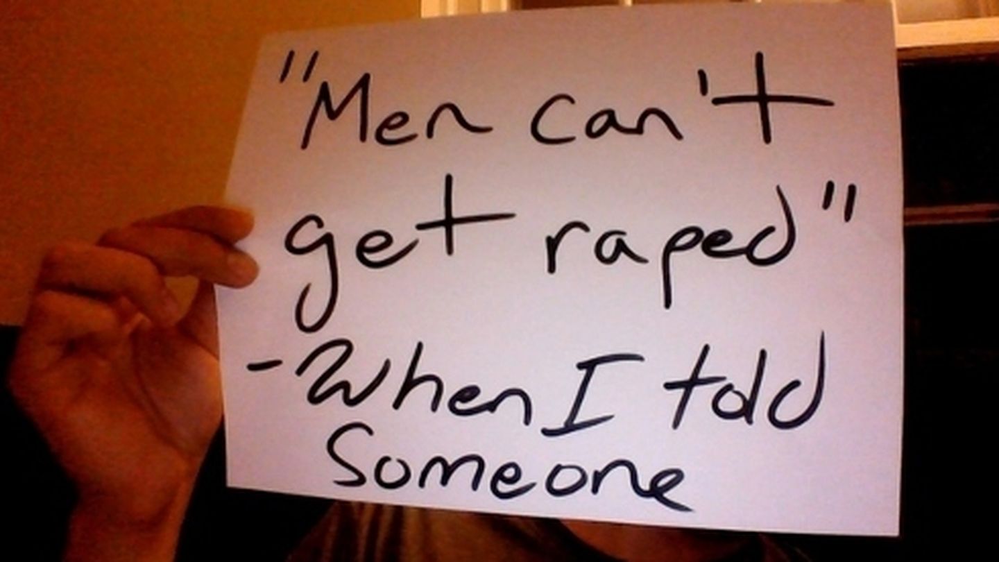 Un hombre no puede ser violado. (Project Unbreakable)