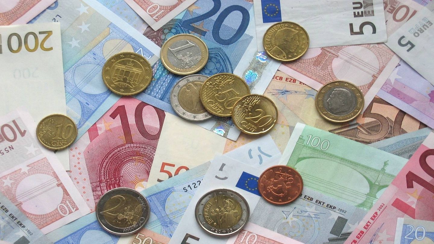 Billetes y monedas de euro. (CC)