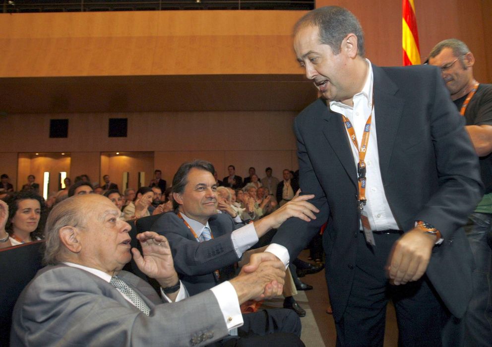 Foto: Artur Mas, Jordi Pujol y Felip Puig. (EFE)