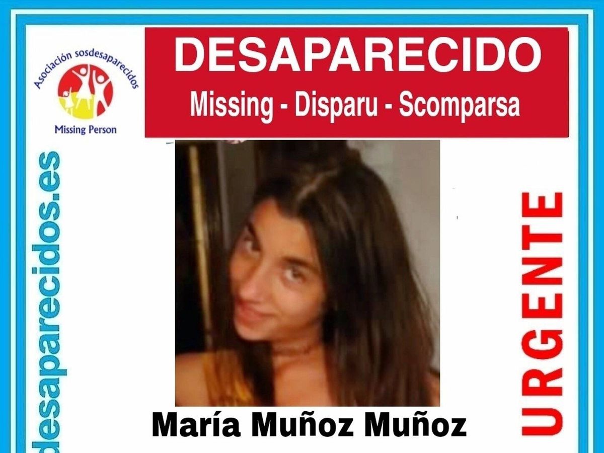Foto: Cartel de SOS Desaparecidos