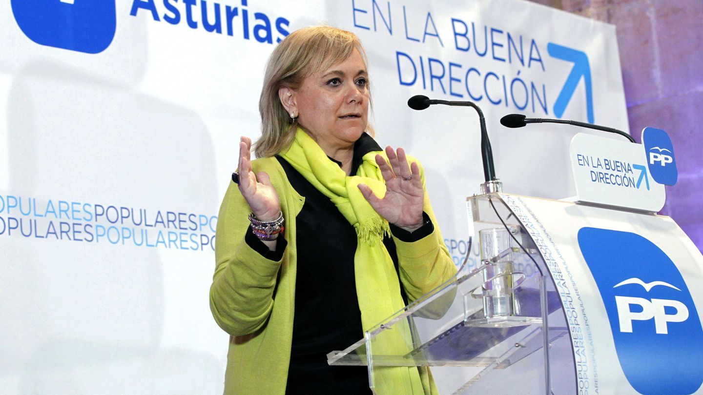 Mercedes Fernández, presidenta del PP en Asturias. (Efe)