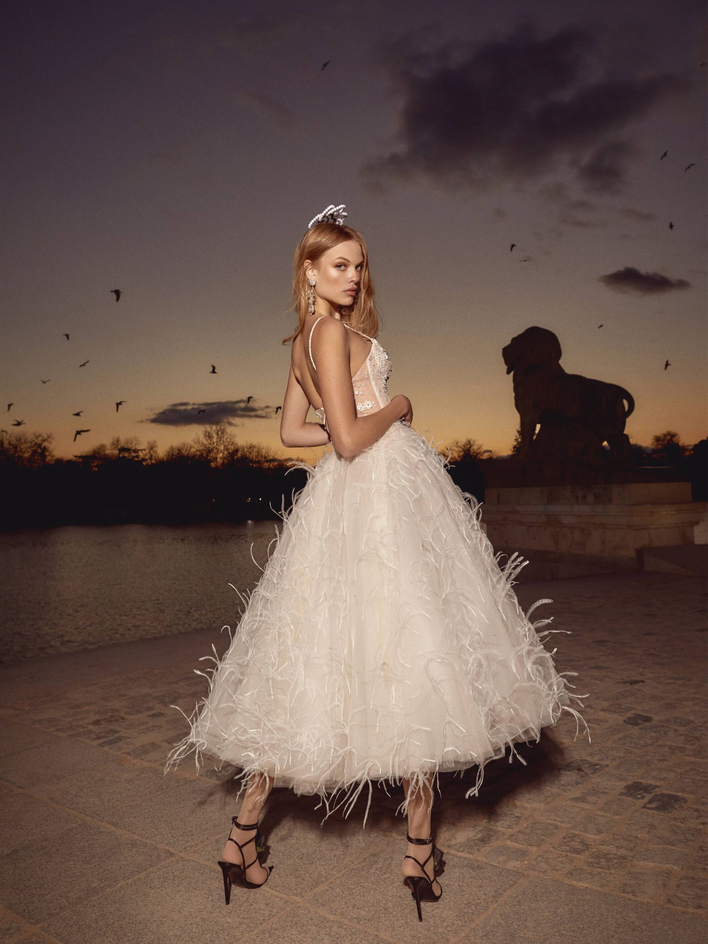 Un vestido de novia de Galia Lahav. (Launchmetrics Spotlight)