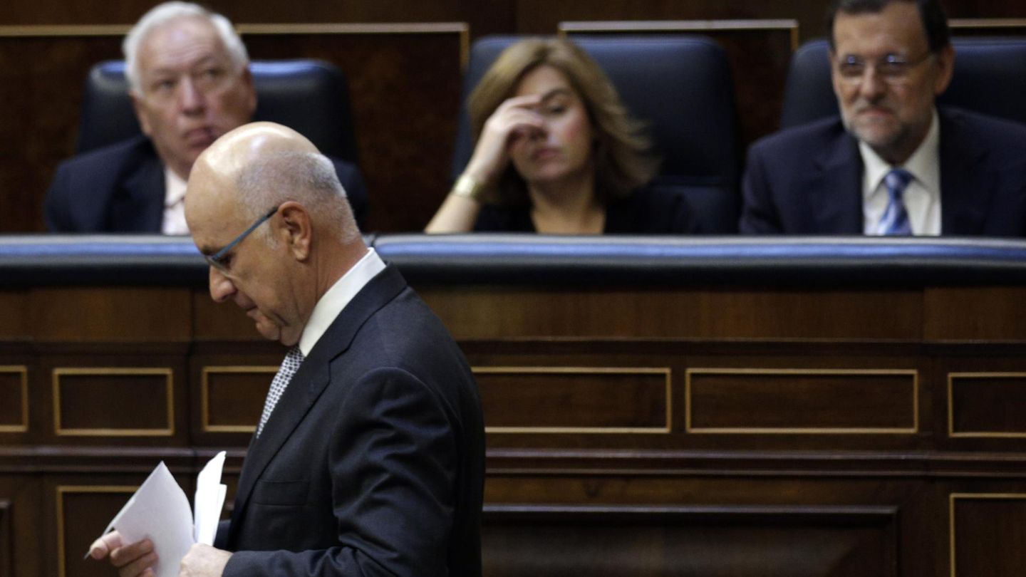 Duran Lleida tras su intervención (Reuters)