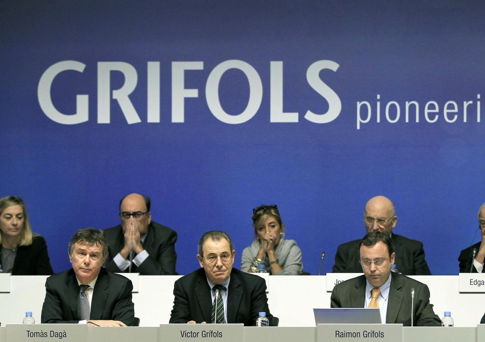 Foto: El consejo de Grifols con su presidente, Víctor Grifols, a la cabeza
