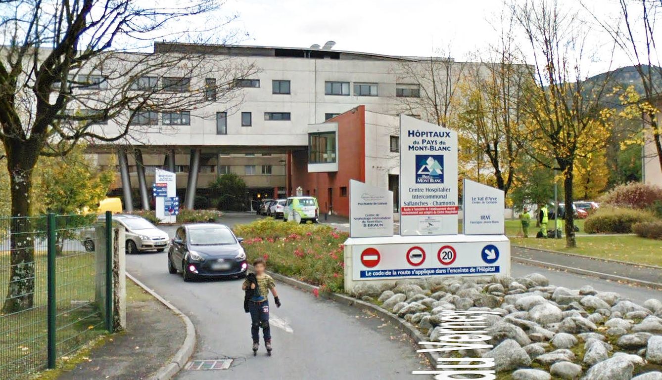 Hospital Intercomunal de Sallanches. (Google Maps)
